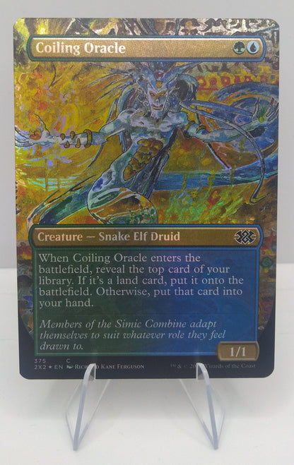 Set Coiling Oracle - Oracolo Acciambellato x4 FOIL NM