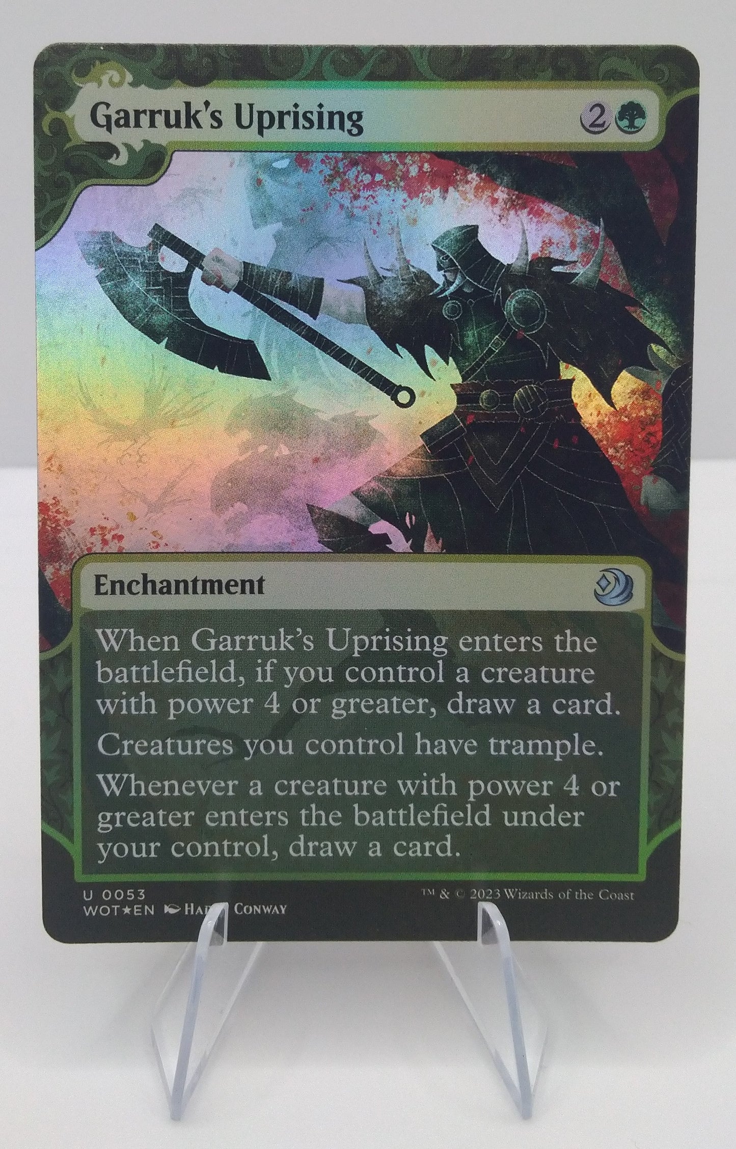 Garruk's Uprising - Insurrezione di Garruk FOIL NM