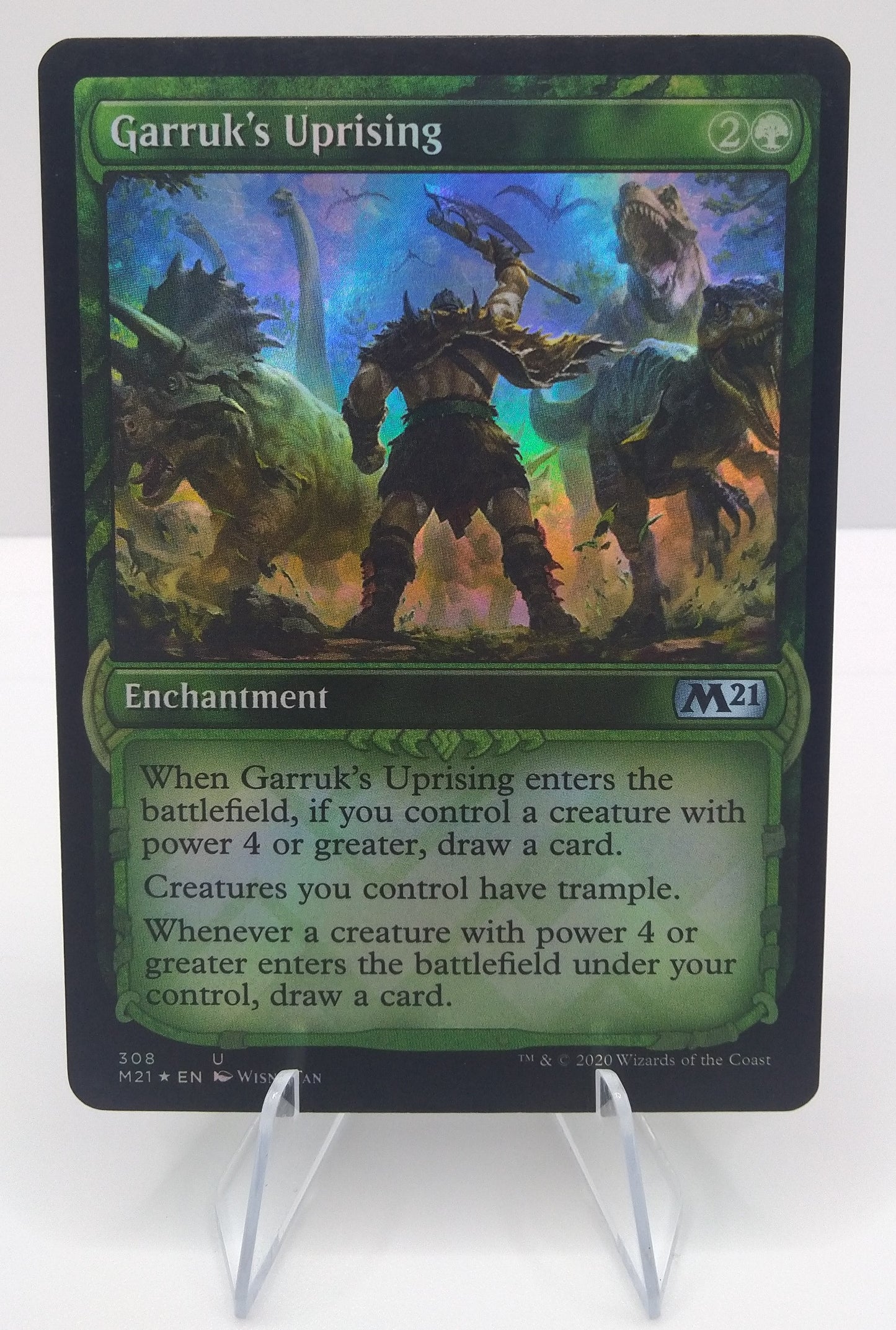 Garruk's Uprising - Insurrezione di Garruk FOIL NM