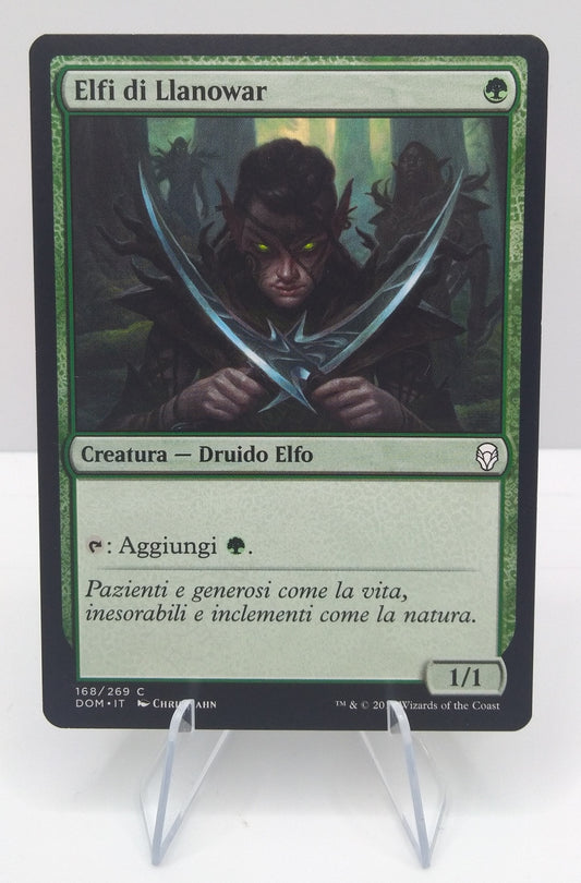 Elfi di Llanowar - Llanowar Elves NM