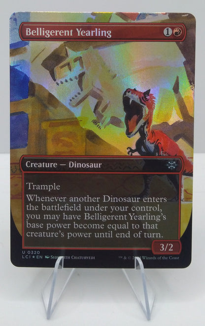 Set Belligerent Yearling x4 FOIL NM