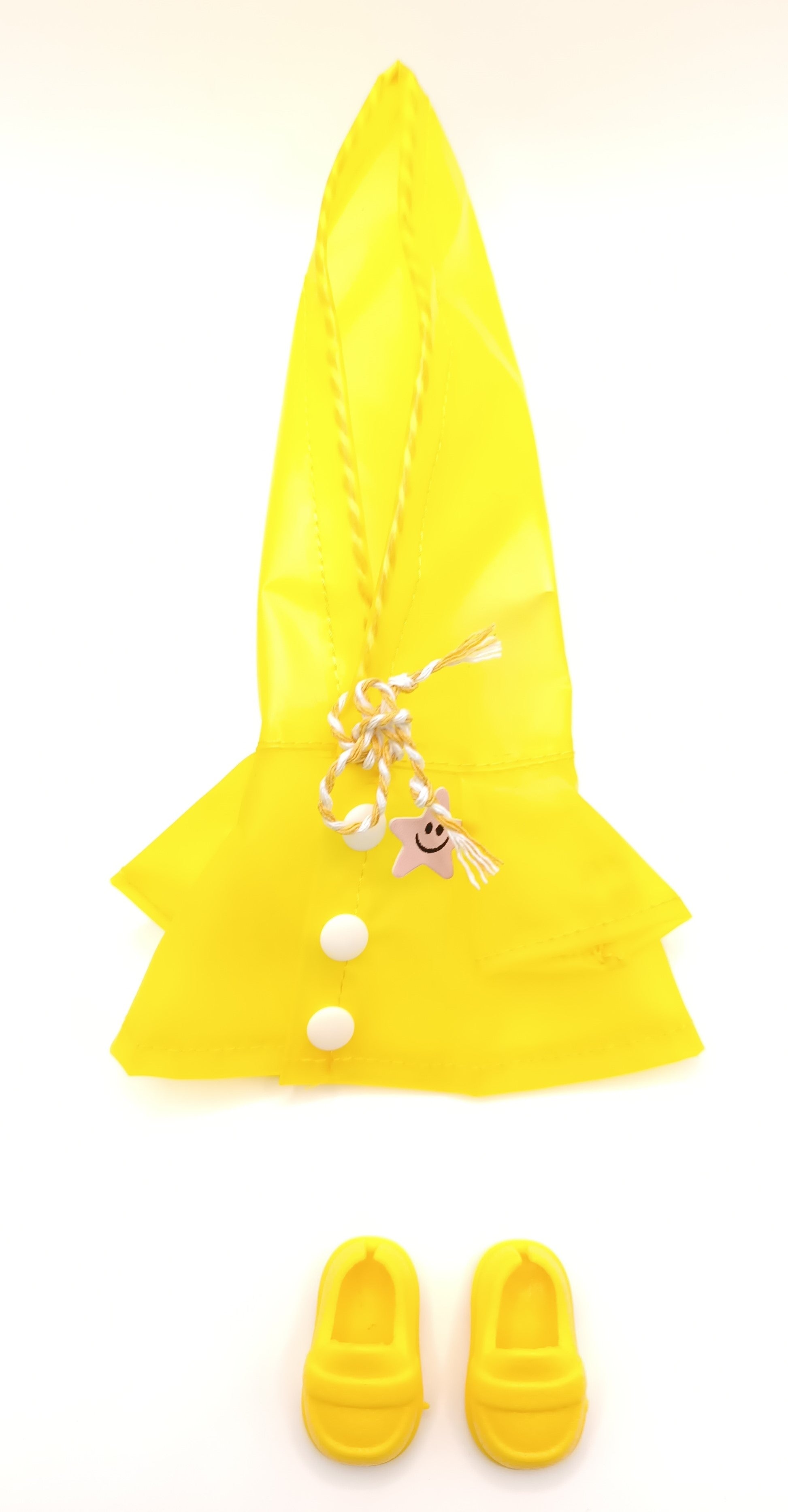Vestito Labubu Outfit - Costume Impermeabile Giallo