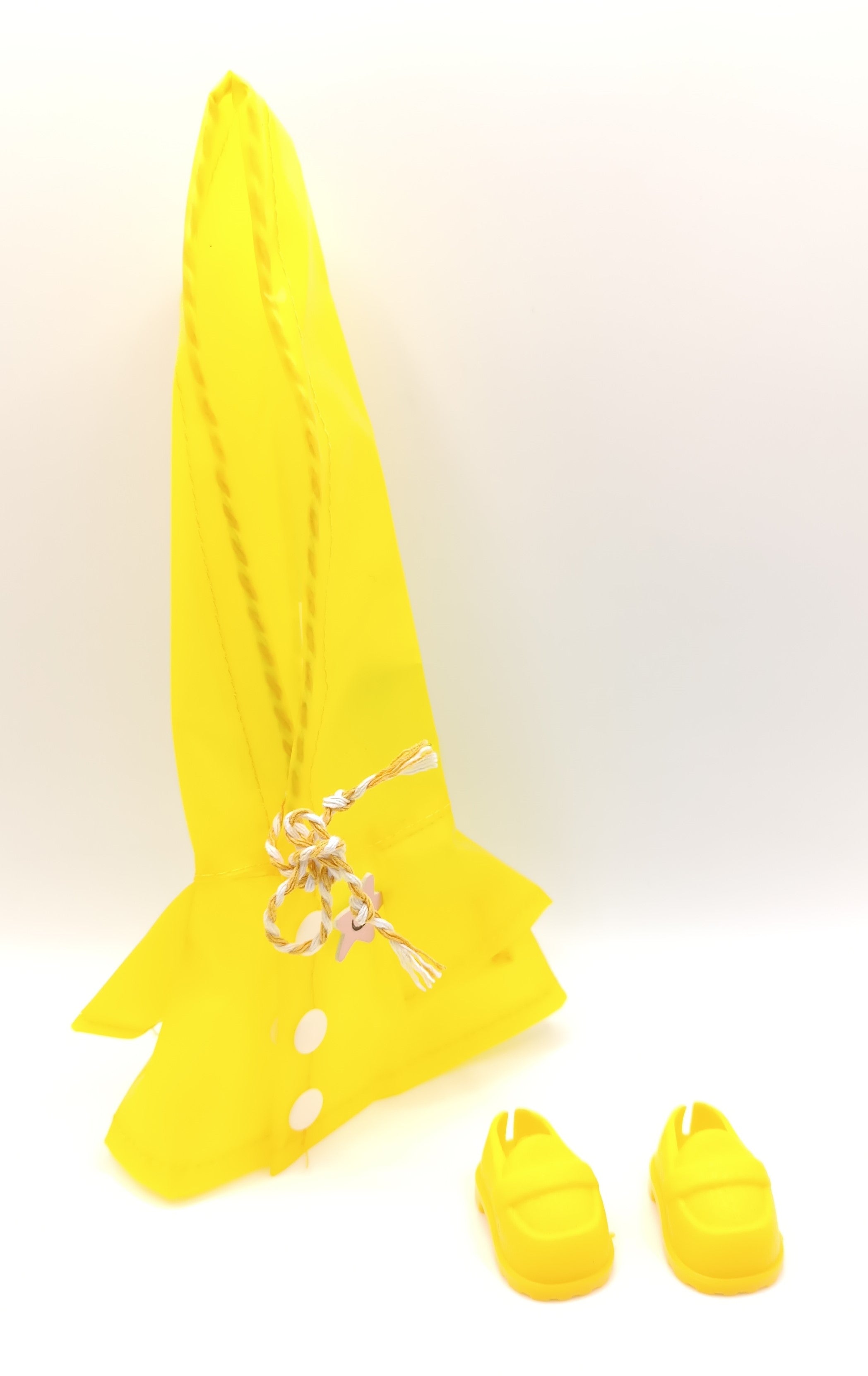 Vestito Labubu Outfit - Costume Impermeabile Giallo