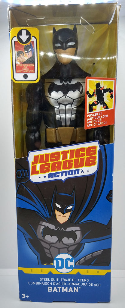 Justice League Action Batman Steel Suit SEALED