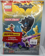 LEGO Emmet Minifigure + 2 LEGO Books (Movie 2 e DC Comics)
