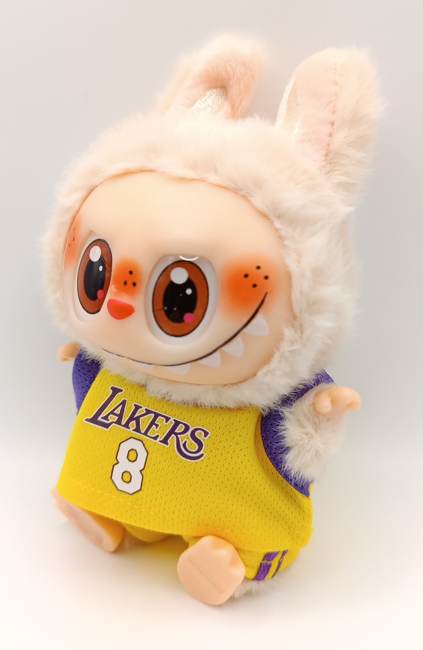 Vestito Labubu Outfit - Completo NBA Lakers Kobe Bryant 8 NEW