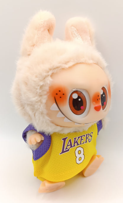 Vestito Labubu Outfit - Completo NBA Lakers Kobe Bryant 8 NEW