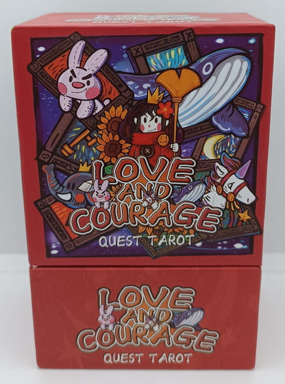 Love and Courage: Quest Tarot + Guidebook NEW