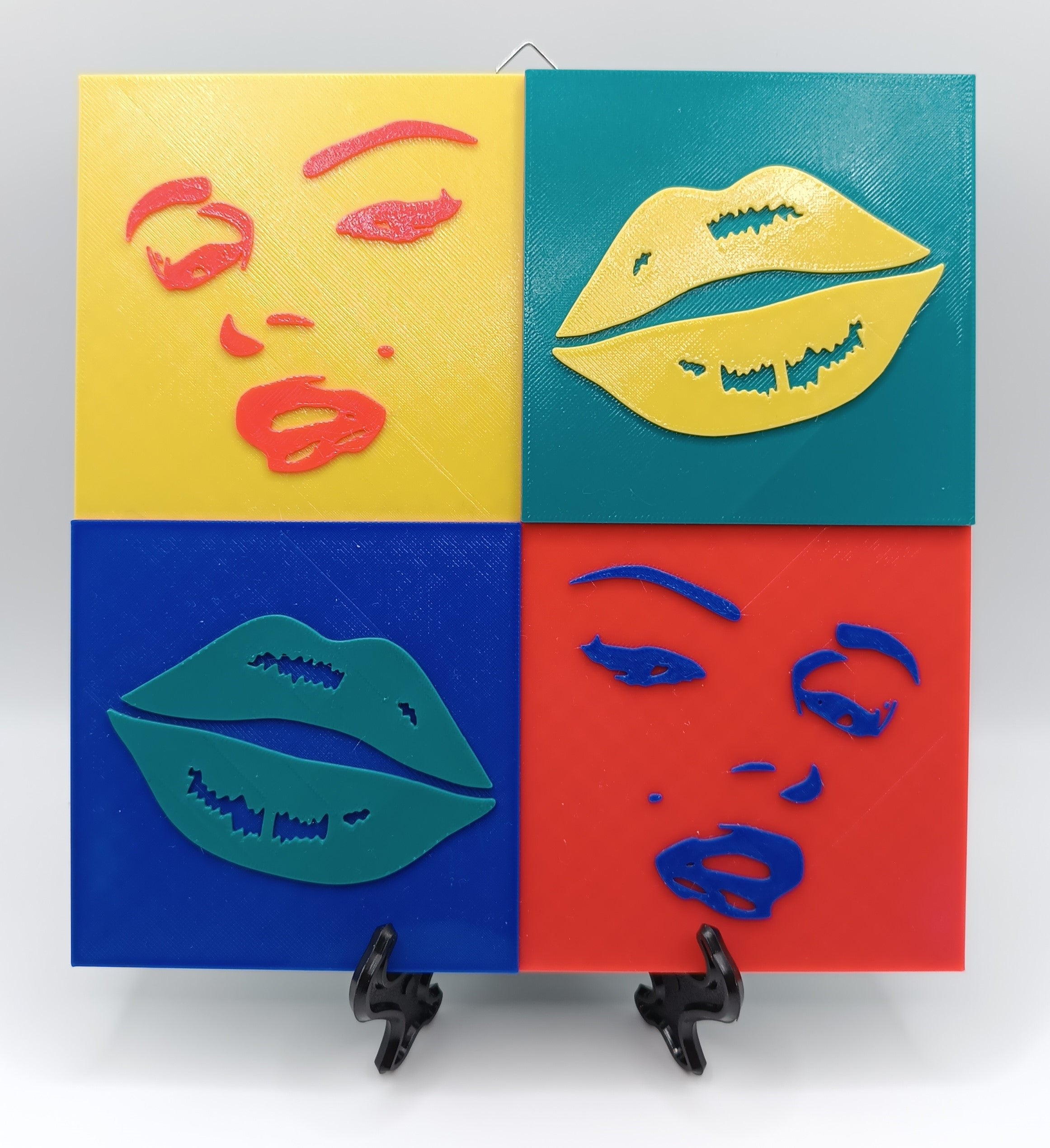 Marilyn Monroe Wall Art - 3D Print-Made