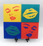 Marilyn Monroe Wall Art - 3D Print-Made