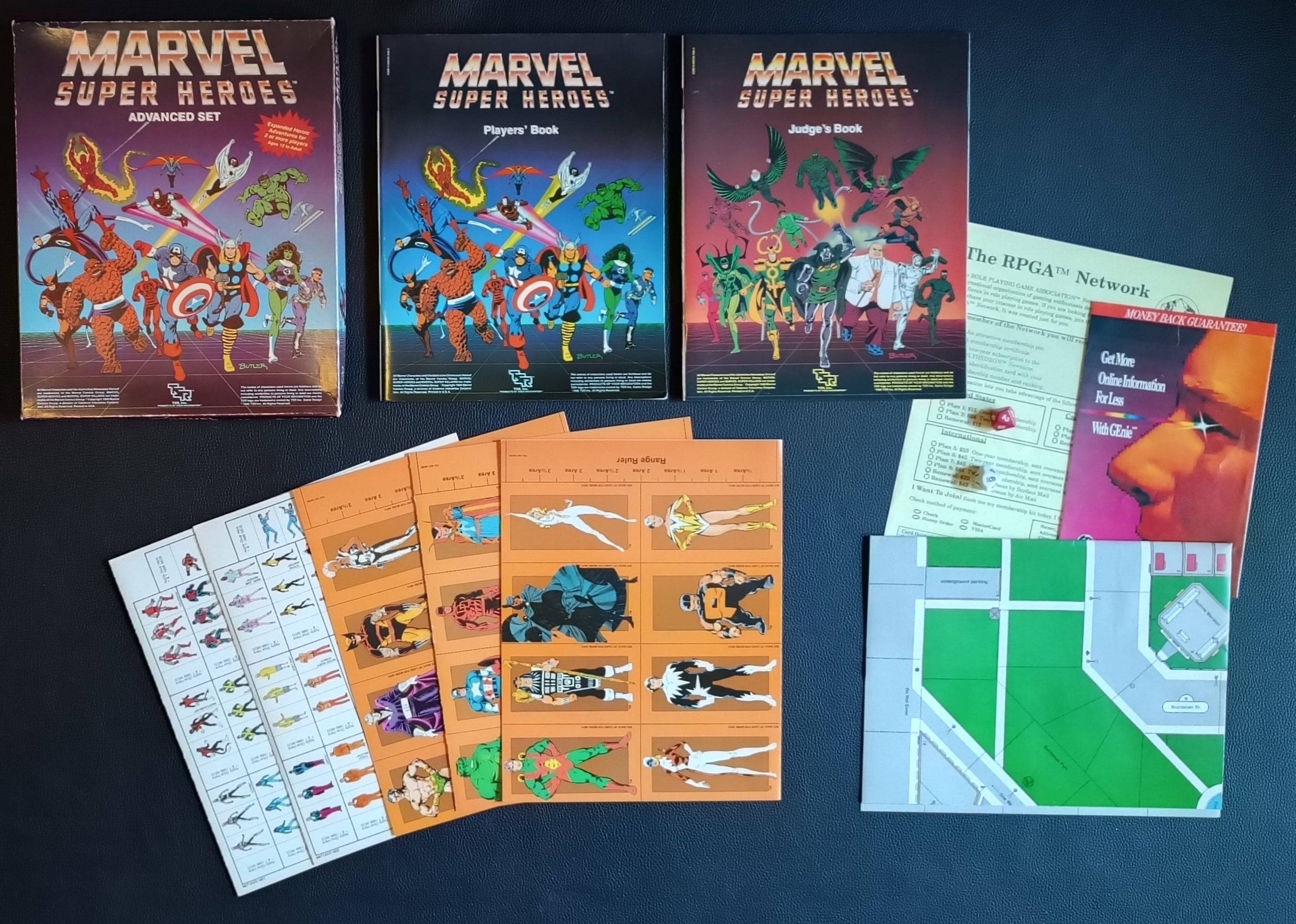 Marvel Super Heroes - Advanced Set - TSR 1986