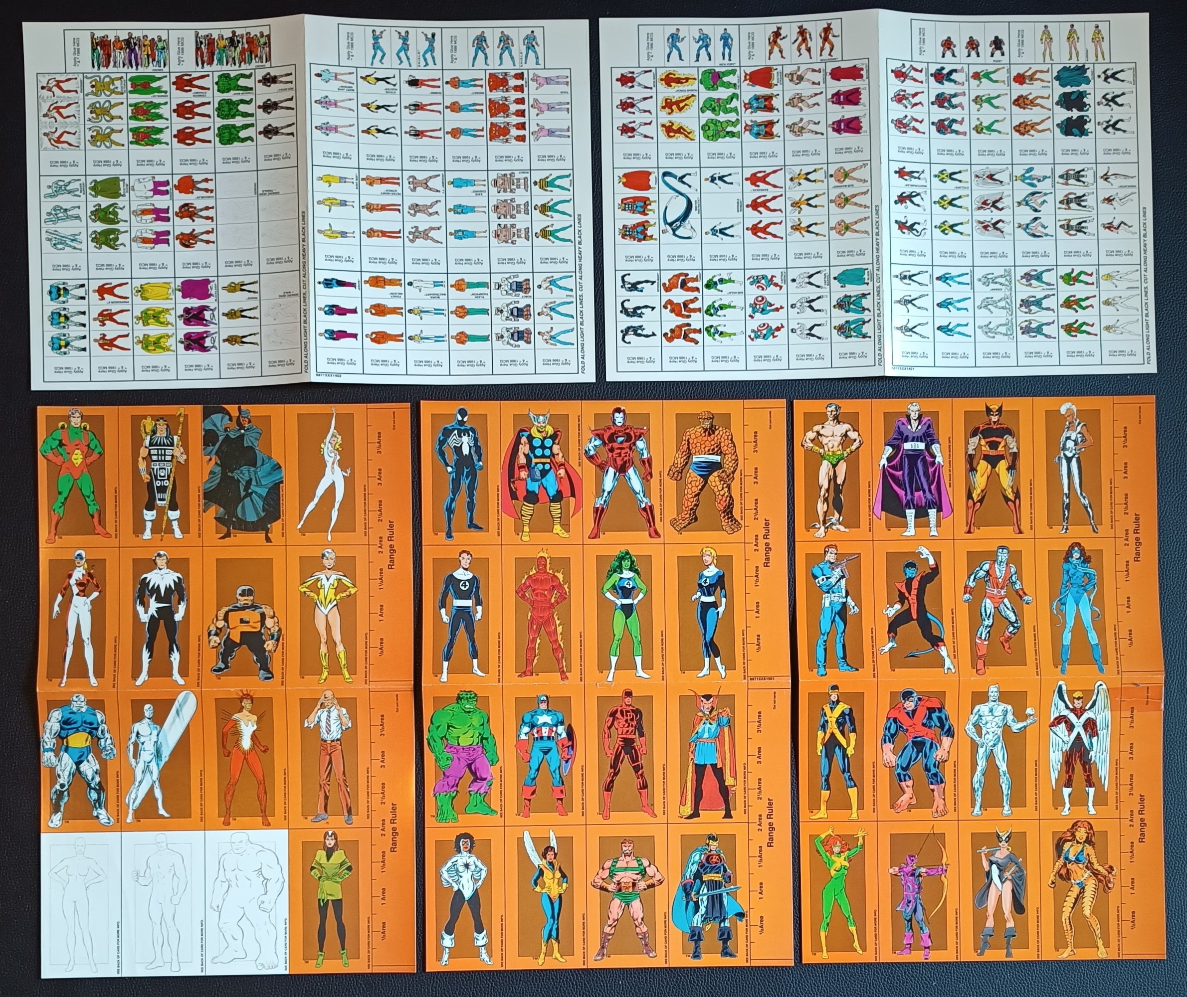 Marvel Super Heroes - Advanced Set - TSR 1986