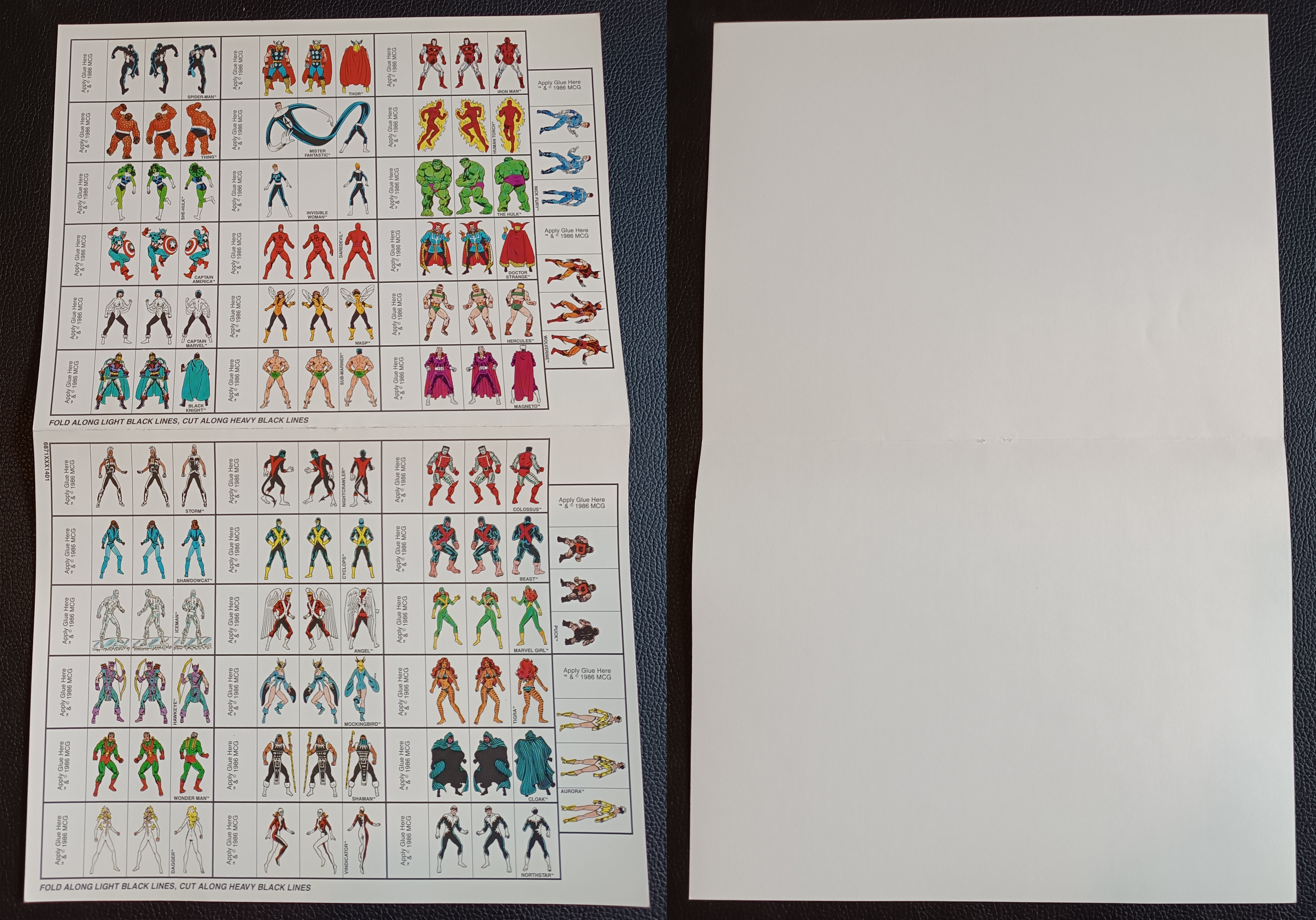 Marvel Super Heroes - Advanced Set - TSR 1986