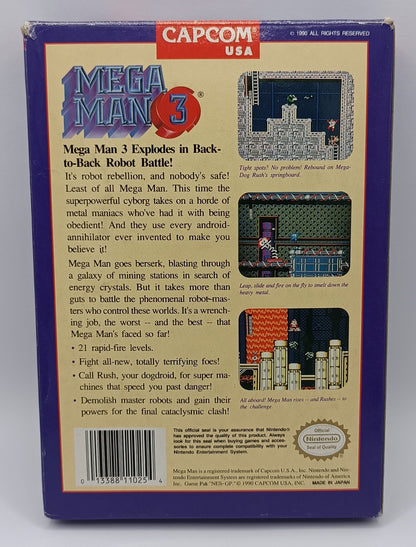 Nintendo NES - Mega Man 3 NTSC