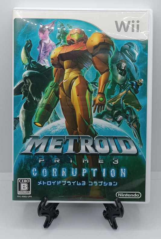 Nintendo Wii - Metroid Prime 3 Corruption JAP