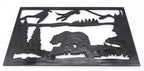 Mountain Bear Silhouette Wall Art