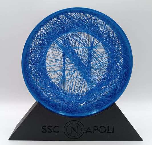 SSC Napoli String Art - 3D Print-Made