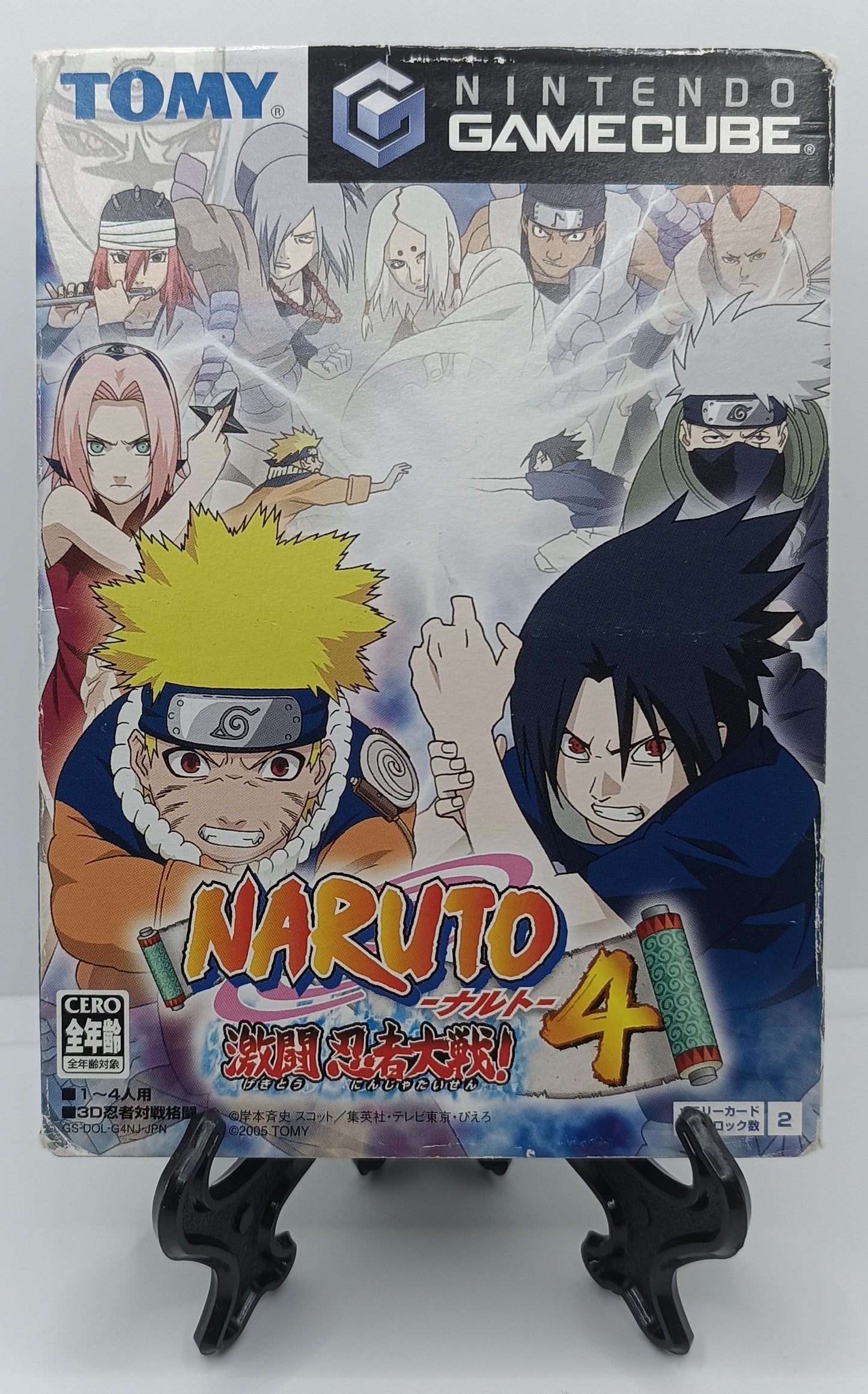 Nintendo Gamecube - Naruto Gekitou Ninja Taisen! 4 JAP