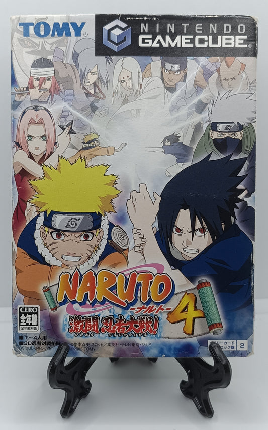 Nintendo Gamecube - Naruto Gekitou Ninja Taisen! 4 JAP