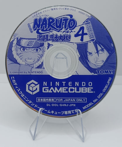 Nintendo Gamecube - Naruto Gekitou Ninja Taisen! 4 JAP