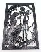 Nightmare Before Christmas Silhouette Wall Art