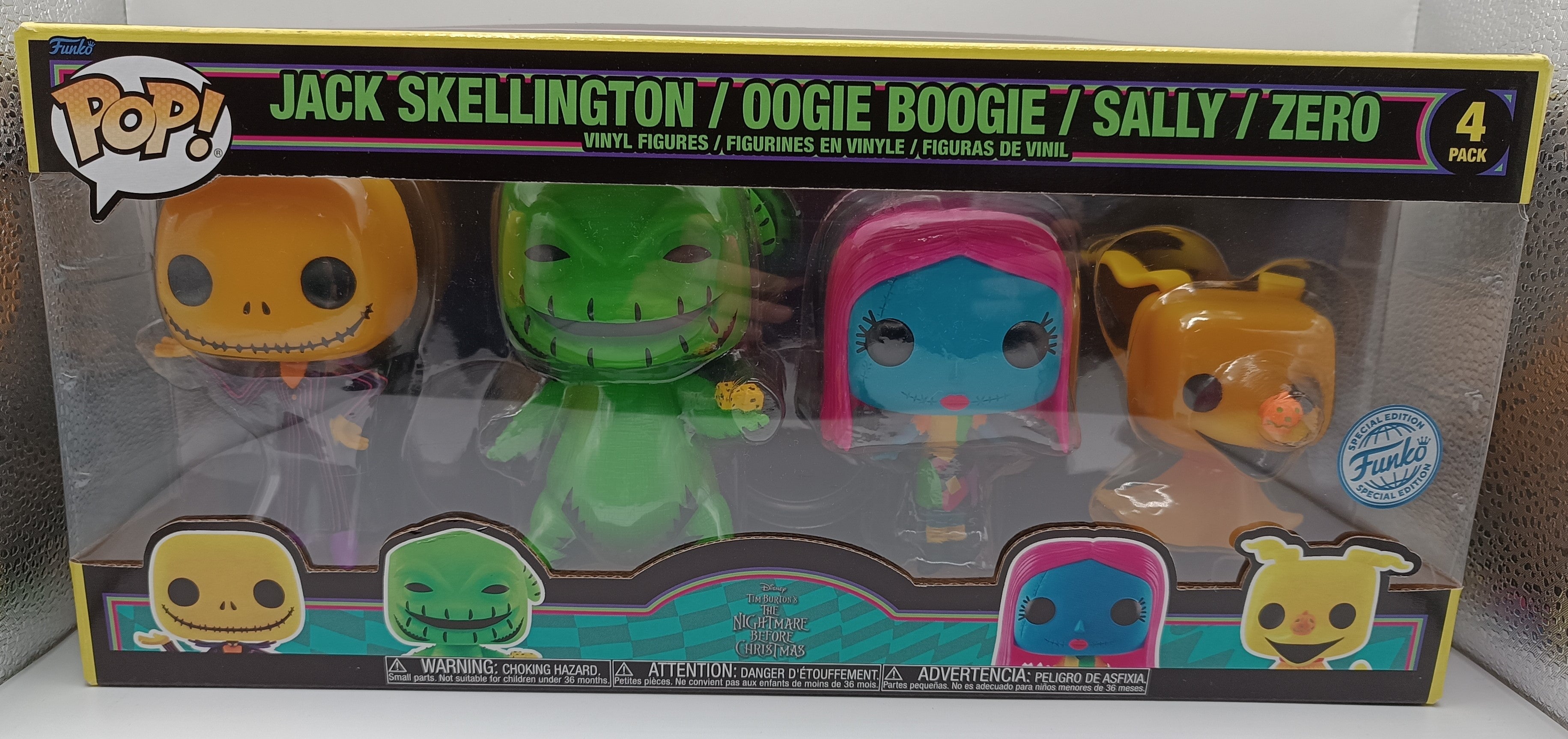 Funko POP! Special Edition - The Nightmare Before Christmas 4 PACK