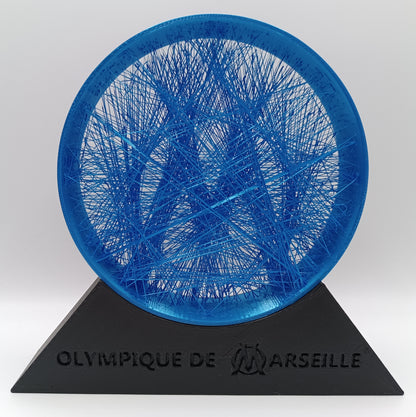 Olympique de Marseille String Art - 3D Print-Made
