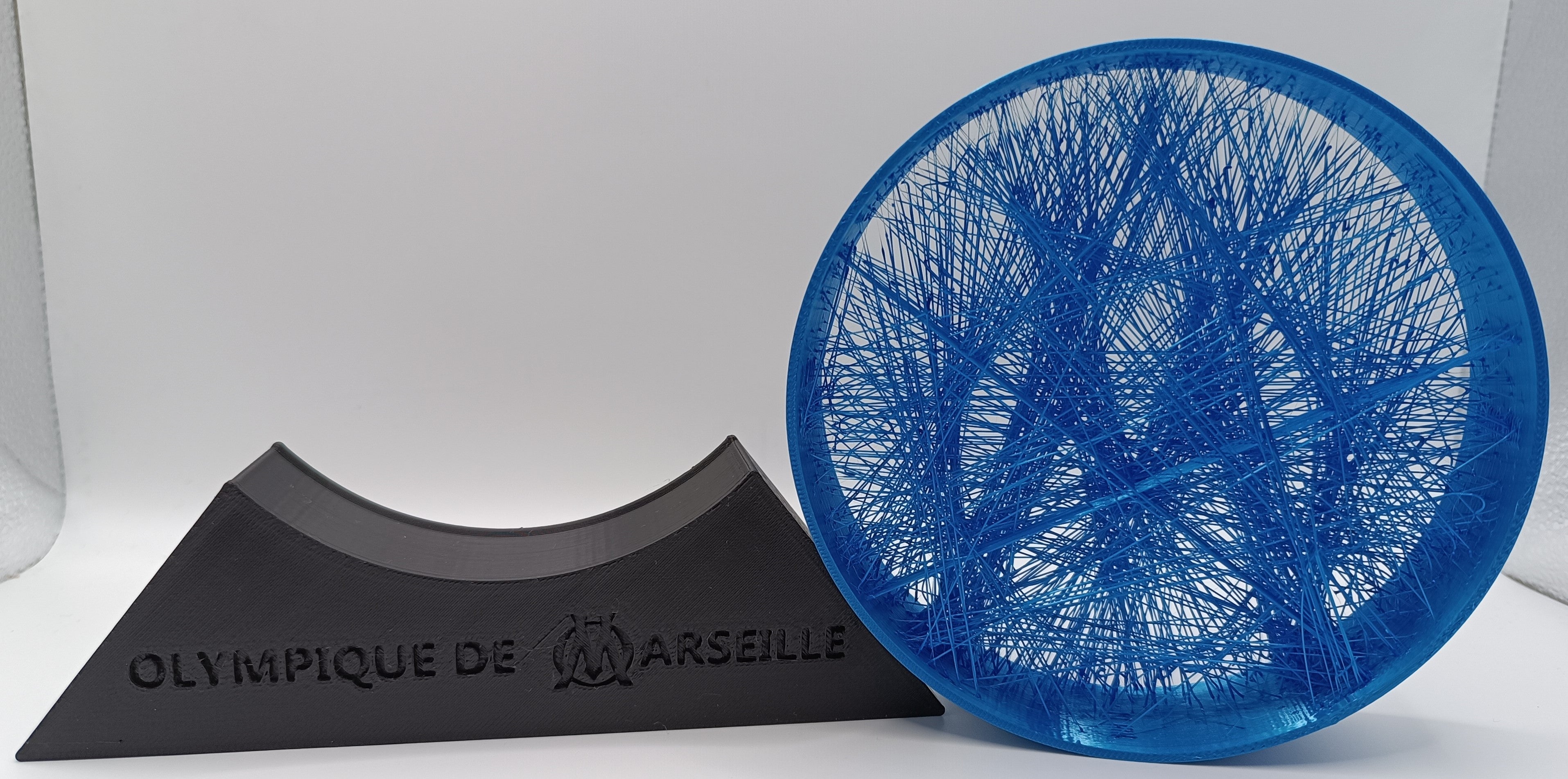 Olympique de Marseille String Art - 3D Print-Made
