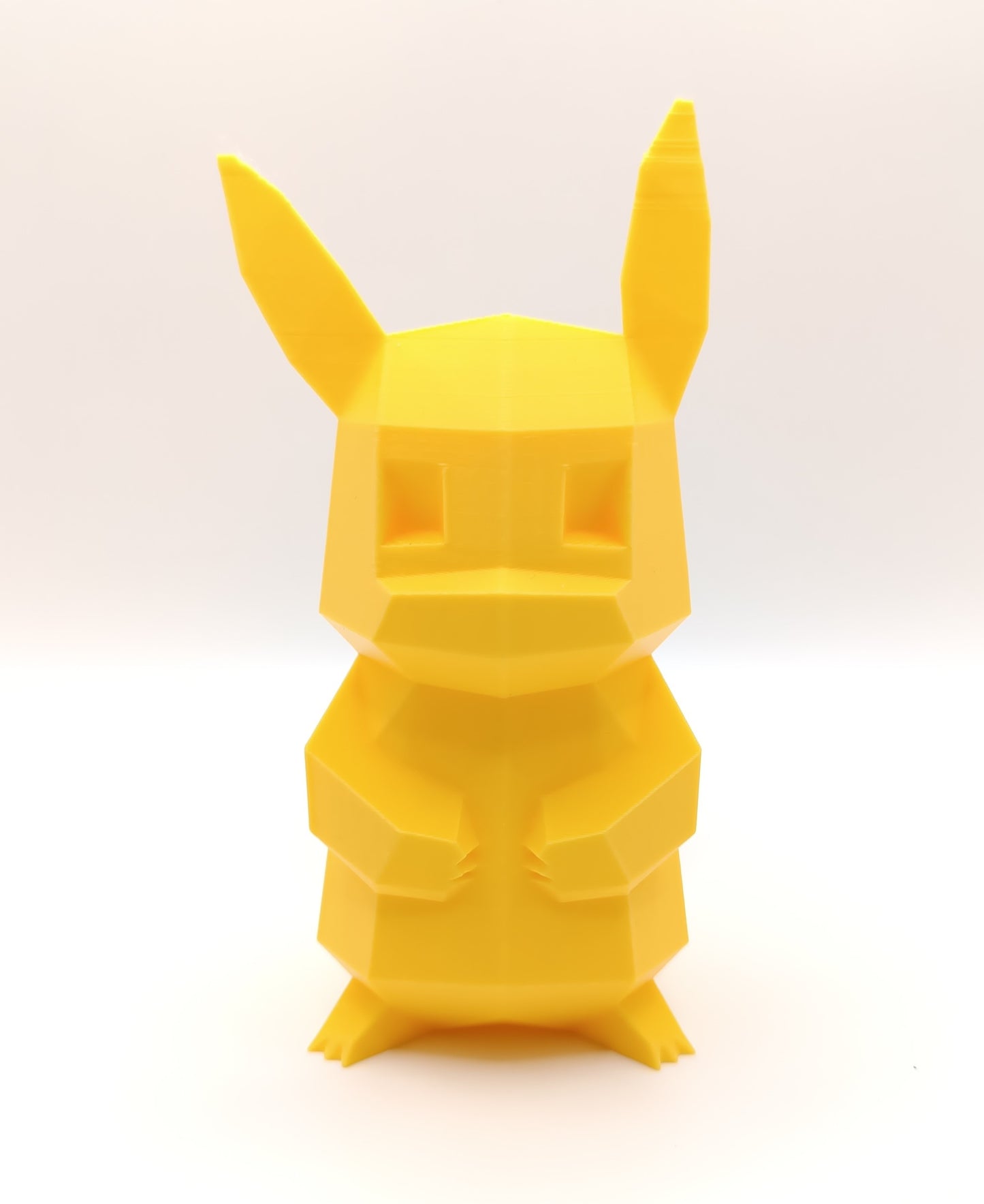 Pikachu - Low Poly - 3D Print-Made