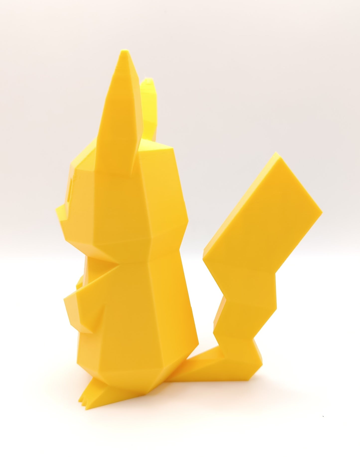 Pikachu - Low Poly - 3D Print-Made