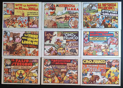 Raccolta Completa Fumetti Cino e Franco 1-17