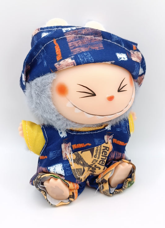 Vestito Labubu Outfit - Salopette Urban Art NEW