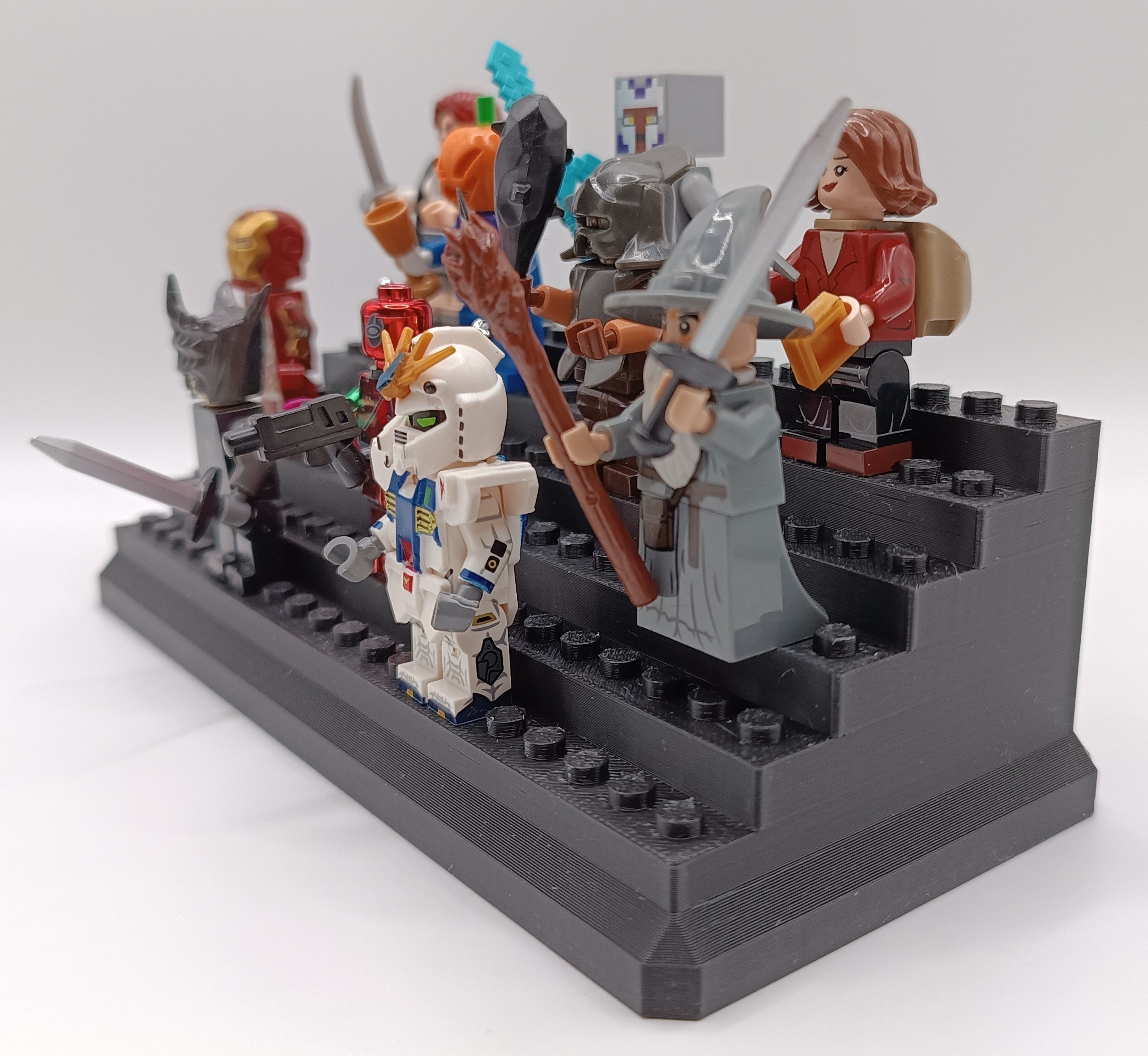 5-Story Staircase Display Base - 3D Print-Made