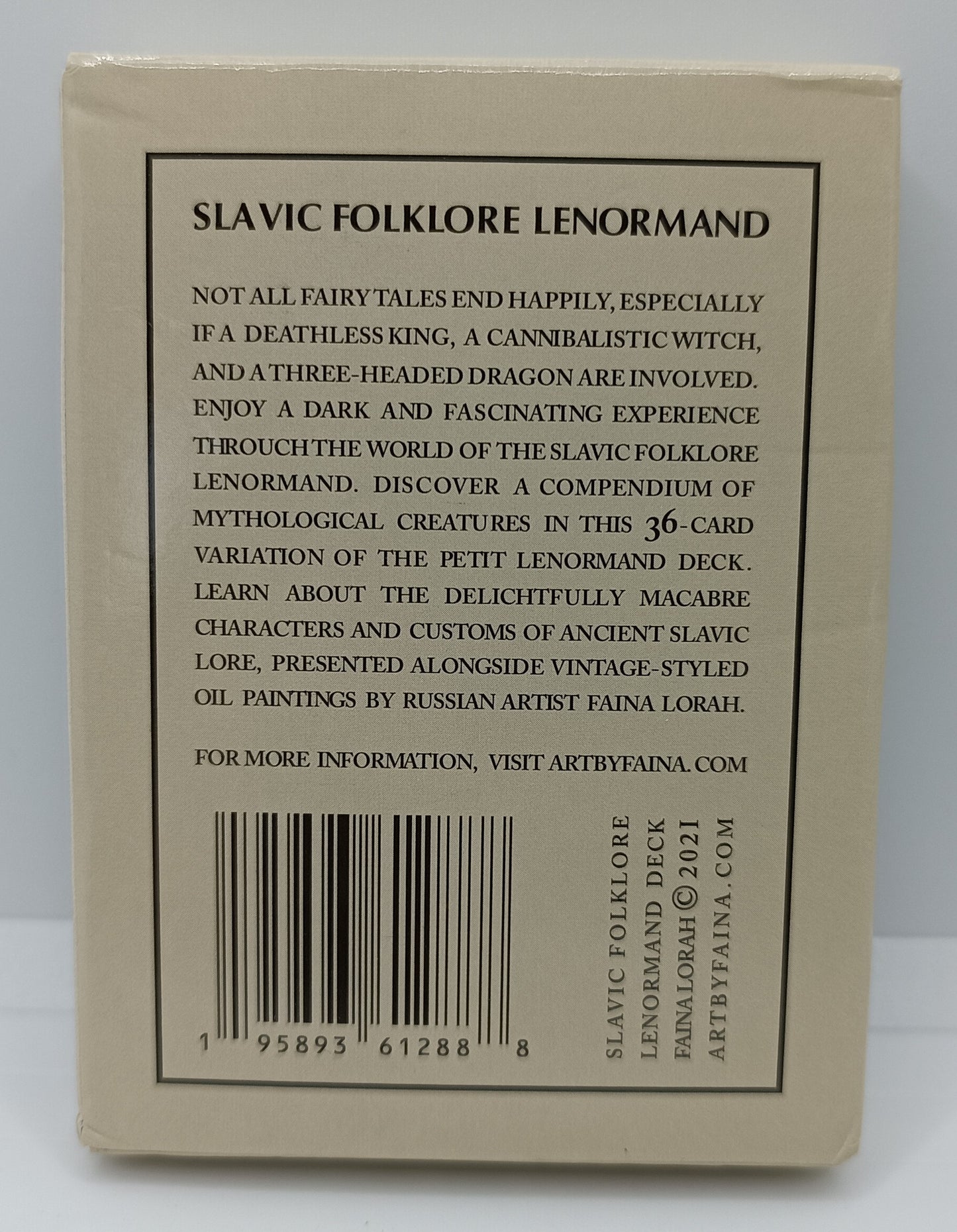 Slavic Folklore Lenormand Deck NEW