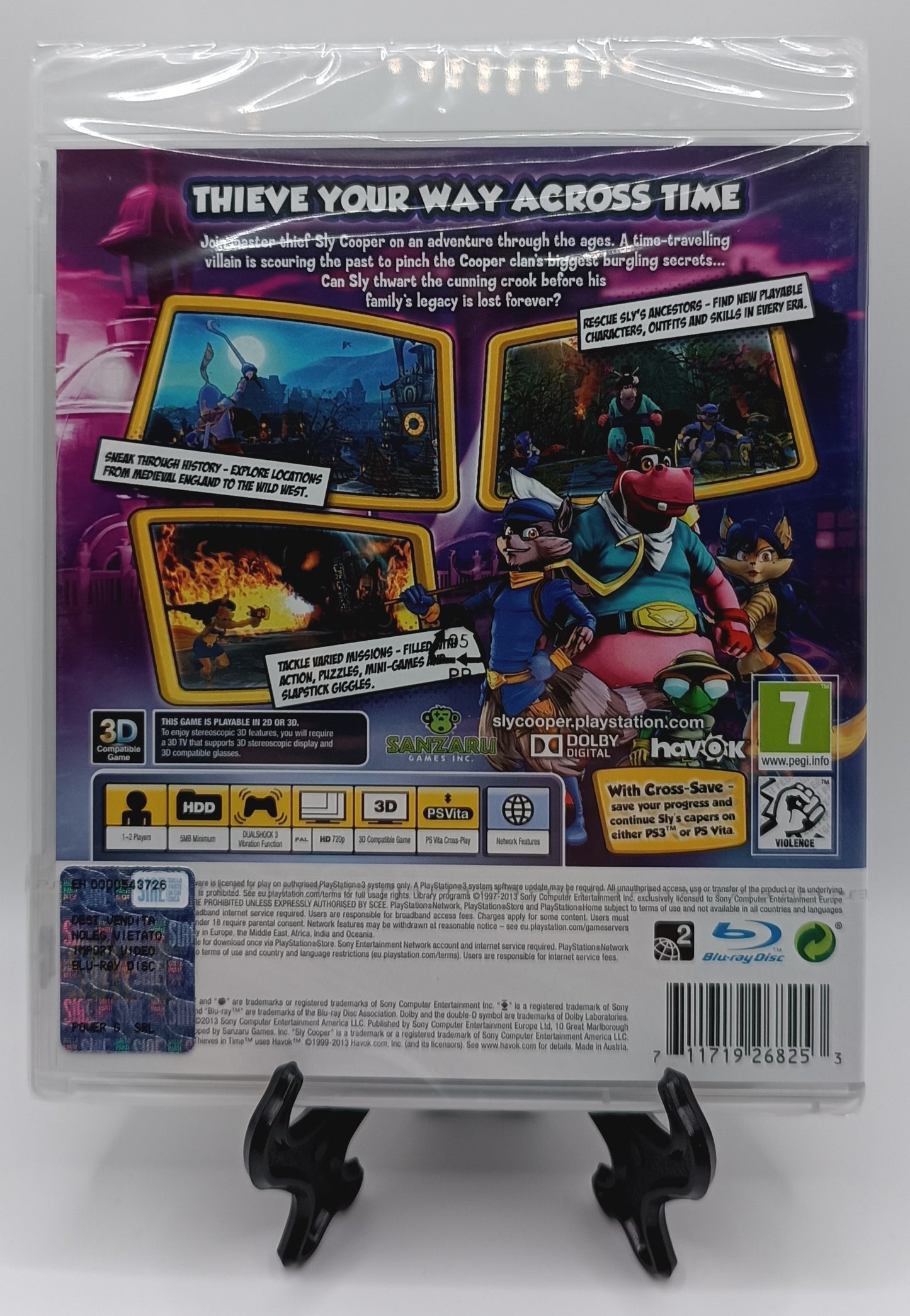 Playstation 3 - Sly Cooper: Thieves in Time SEALED