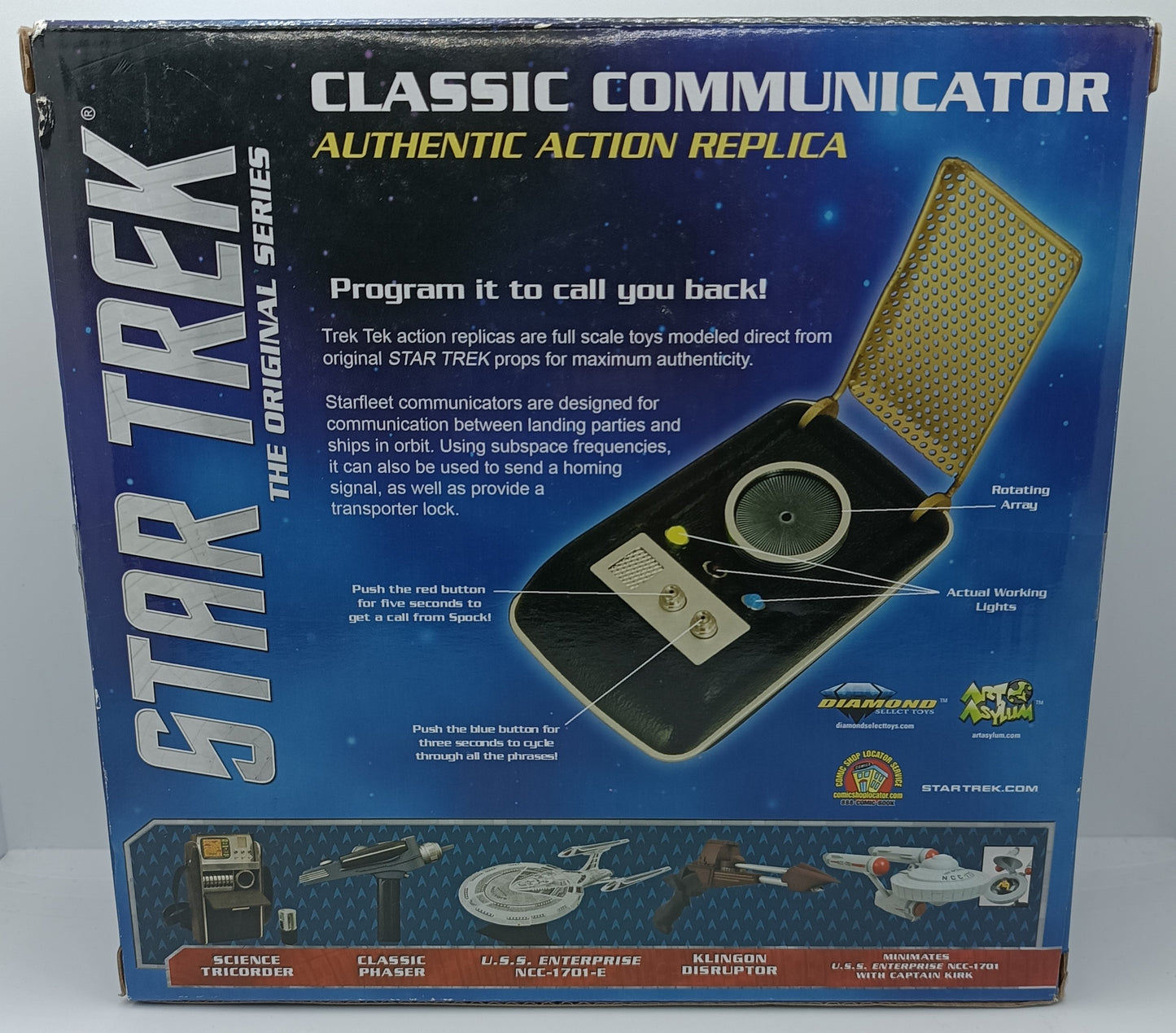 Star Trek - Classic Communicator LIKE NEW