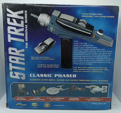 Star Trek - Classic Phaser LIKE NEW