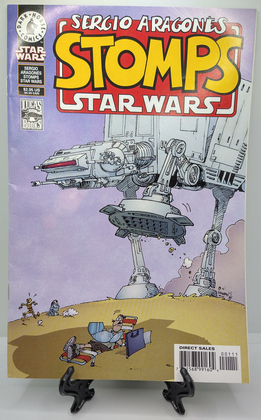 Comic Sergio Aragones - Stomps Star Wars