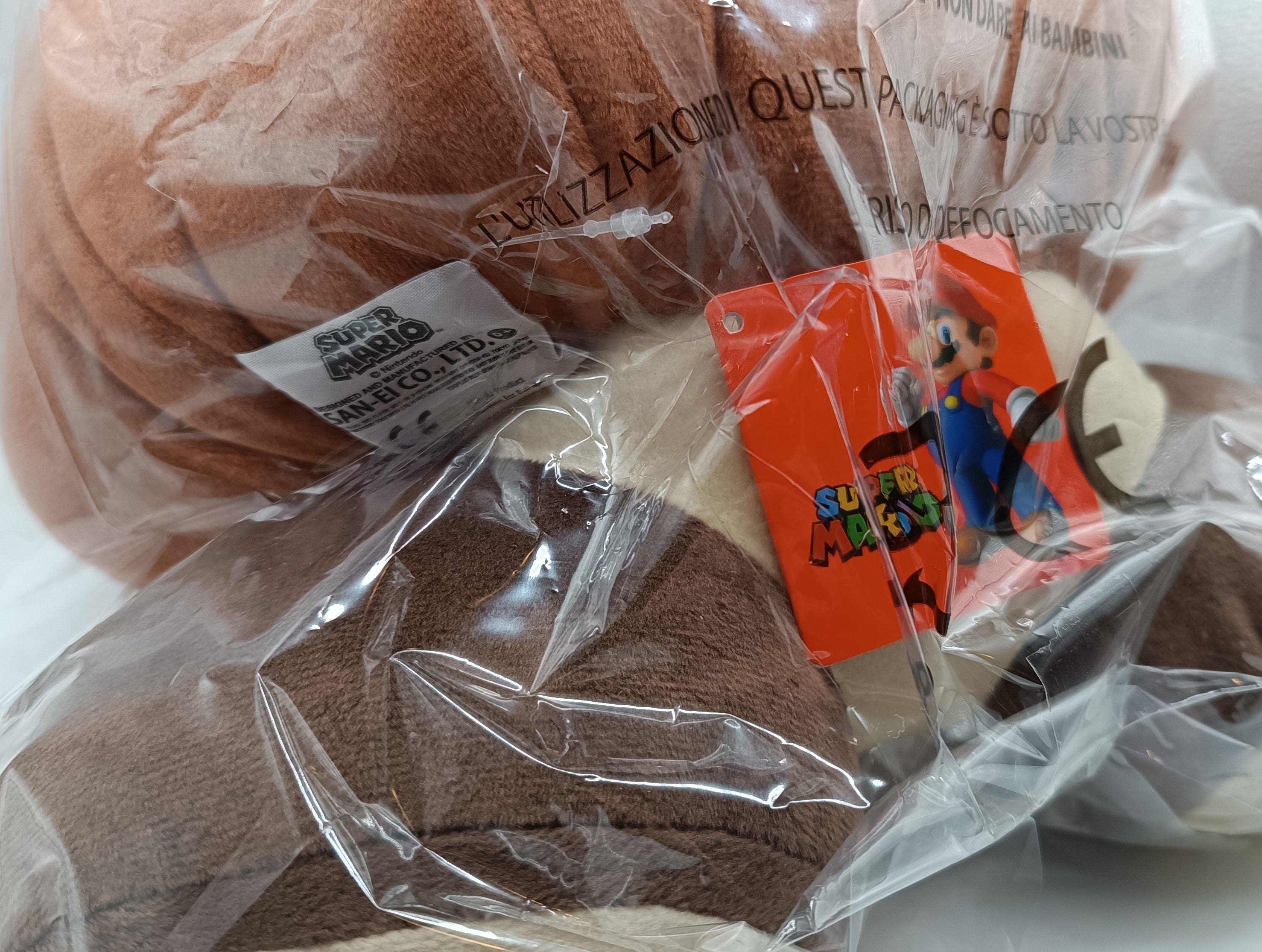 Goomba Plush - Nintendo Super Mario SEALED