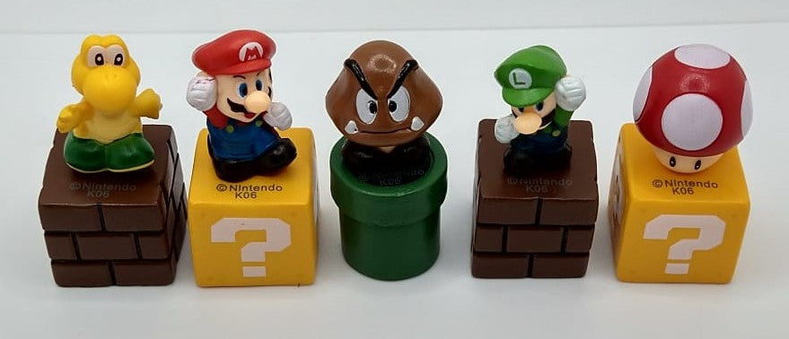 Lotto Super Mario Bros. 5 pz. MiniFigures SEALED