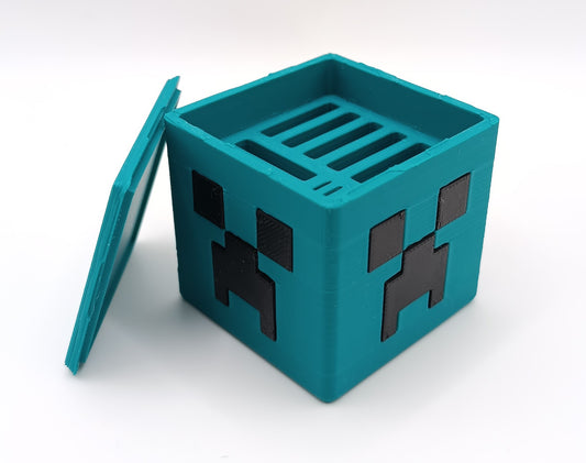 Minecraft Creeper - Custodia Giochi Nintendo Switch - 3D Print-Made