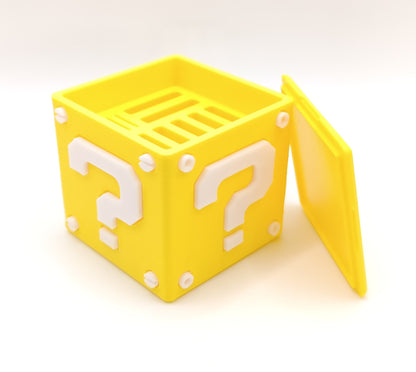 Question Block Super Mario - Custodia Giochi Nintendo Switch - 3D Print-Made