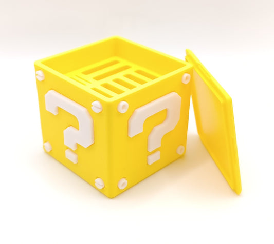 Question Block Super Mario - Custodia Giochi Nintendo Switch - 3D Print-Made