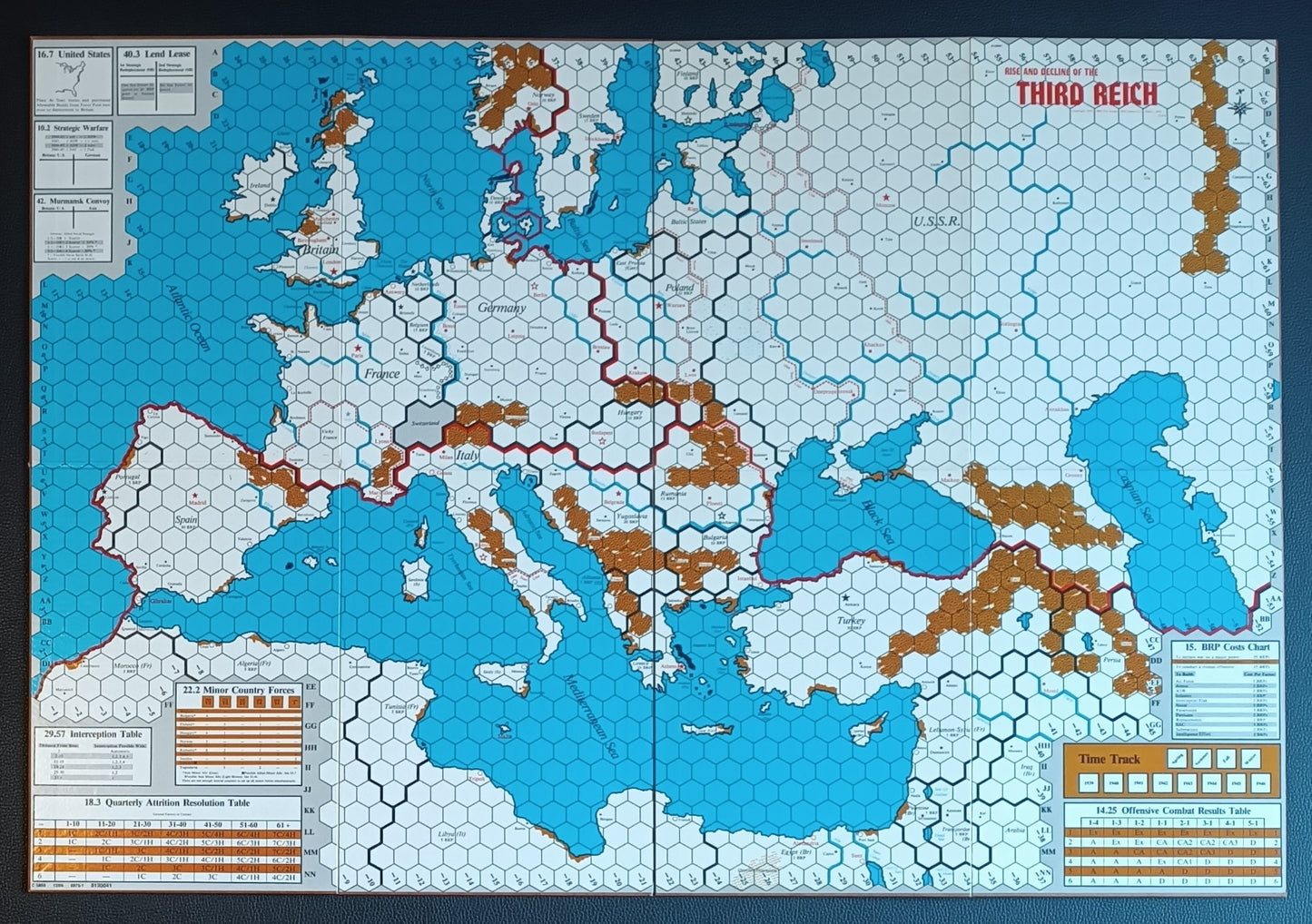 Rise and Decline of Third Reich - Avalon Hill 1974