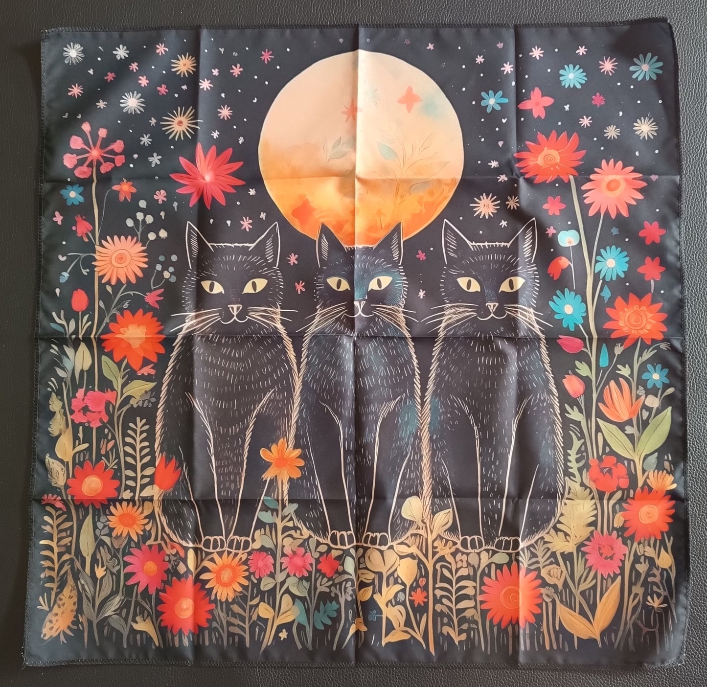 Tarot Cloth - Trio Gatti NEW