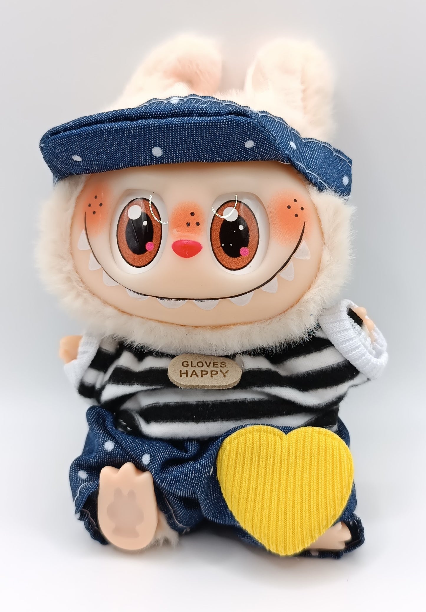 Vestito Labubu Outfit - Tris Cuoricino in Jeans NEW