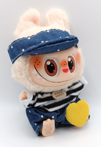 Vestito Labubu Outfit - Tris Cuoricino in Jeans NEW