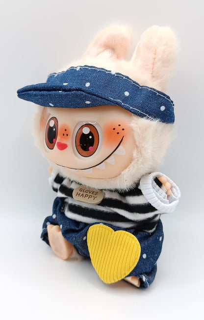 Vestito Labubu Outfit - Tris Cuoricino in Jeans NEW