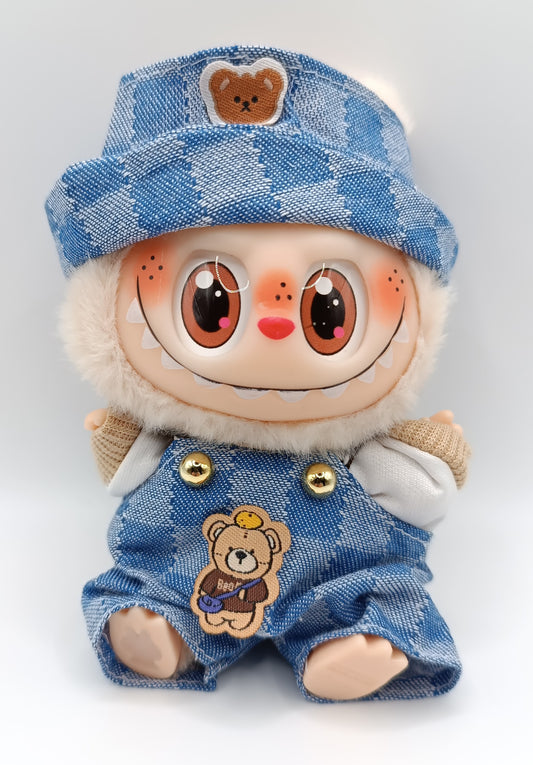 Vestito Labubu Outfit - Tris Salopette con Orsetto NEW