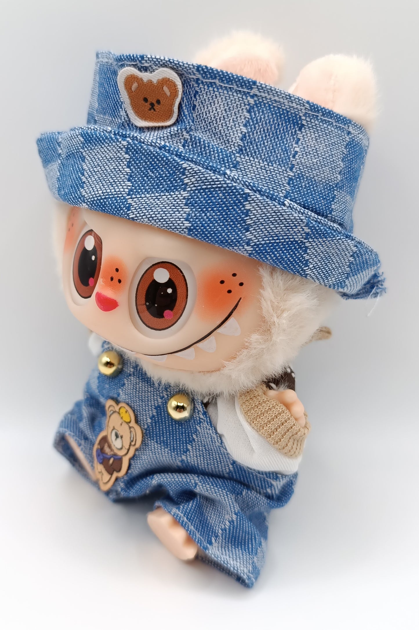 Vestito Labubu Outfit - Tris Salopette con Orsetto NEW